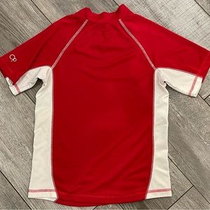 Boys OCEAN PACIFIC OP Rash Guard SPF protection Medium Size 10/12